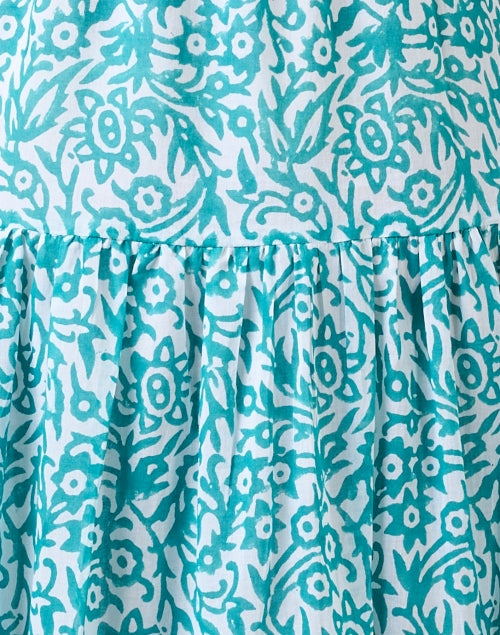 Cyprus Green Floral Print Dress