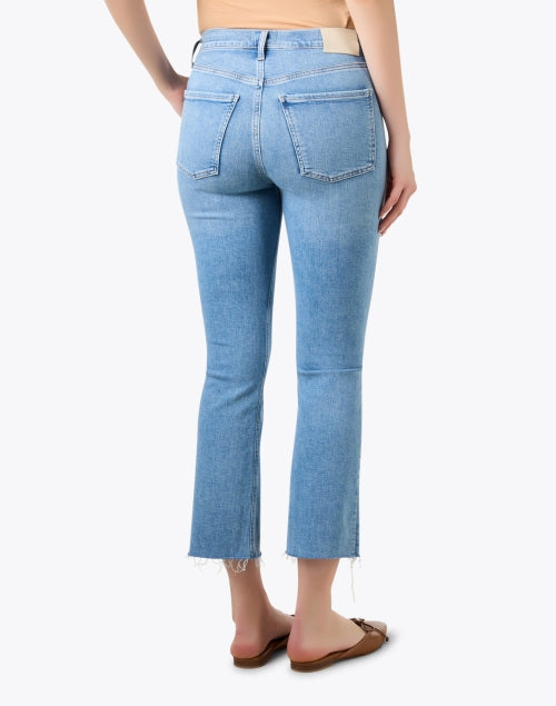 Isola Light Wash Cropped Bootcut Jean