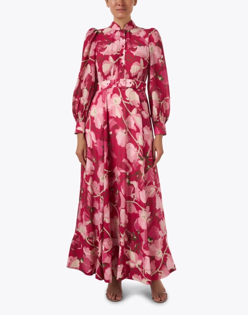 Amour Red Print Dress