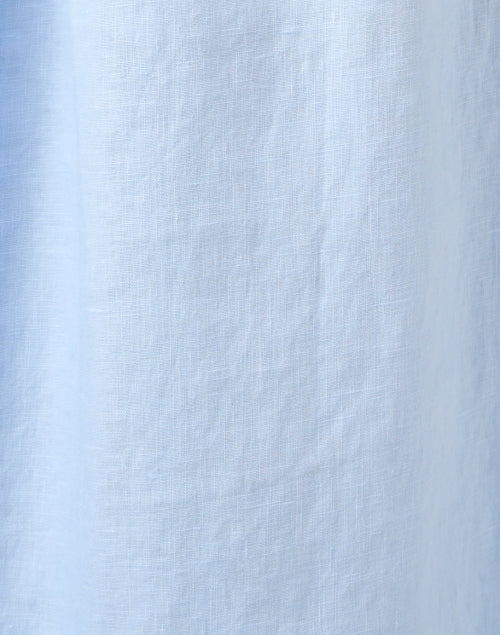 Blue Linen Dress
