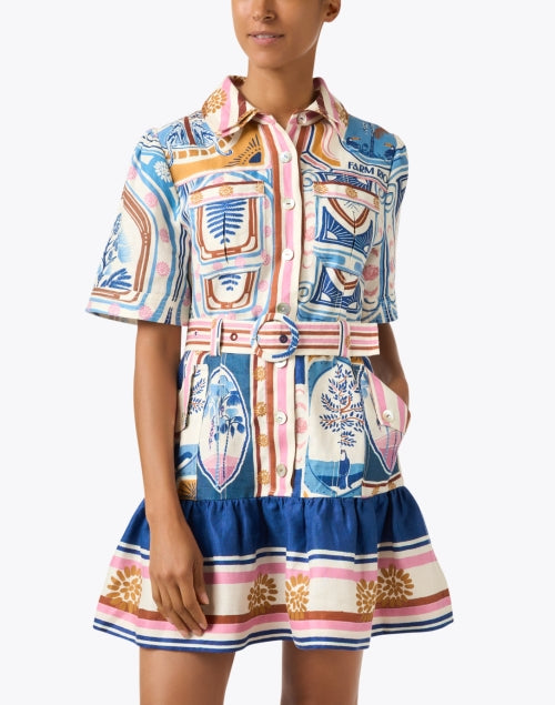 Cerrado Stamp Print Dress