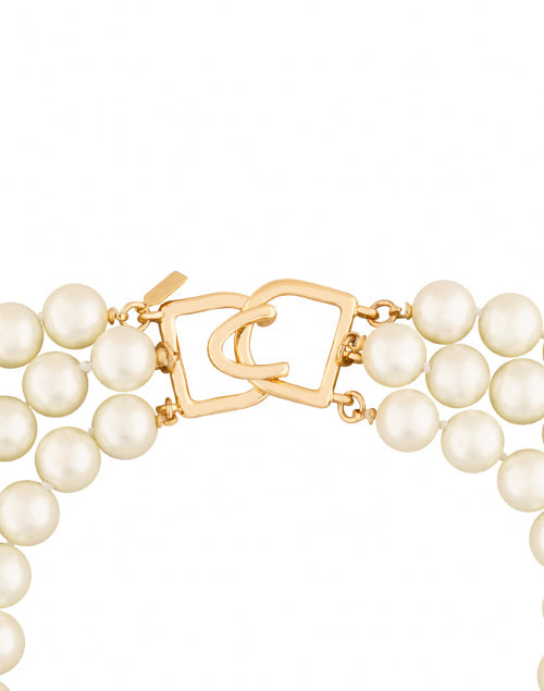 Pearl Triple Strand Necklace