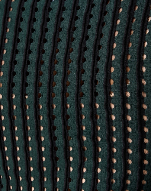 Marilyn Green Pinstripe Knit Top