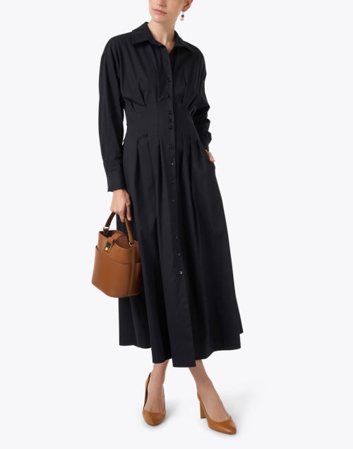 Billie Black Shirt Dress